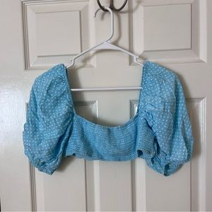 For love and lemons cropped top